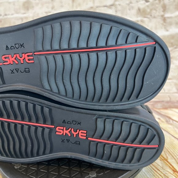 Skye Footwear Women's Black Paracord Side Zip Ankle Boots Booties Size 9.5 - Picture 7 of 9